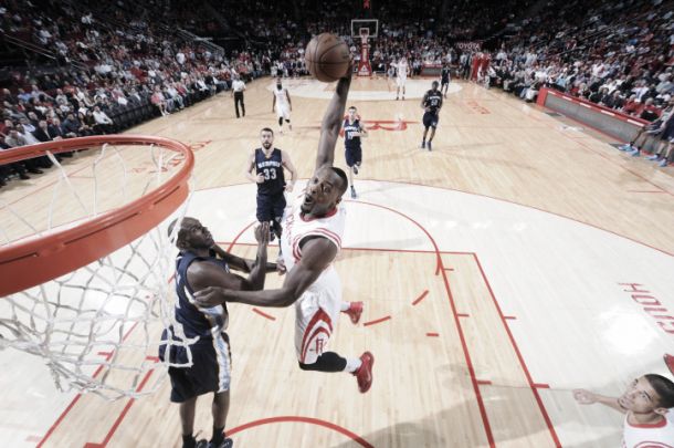 Los Rockets dan un golpe de autoridad ganando a los Grizzlies en Houston