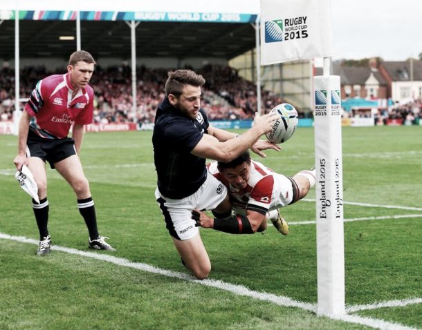 Scotland 45-10 Japan: Tired Japan wilt after the break to hand Scots opening win