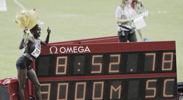 Ruth Jebet shatters 3000m Steeplechase world record during Paris Diamond League, with Kendra Harrison prevailing again