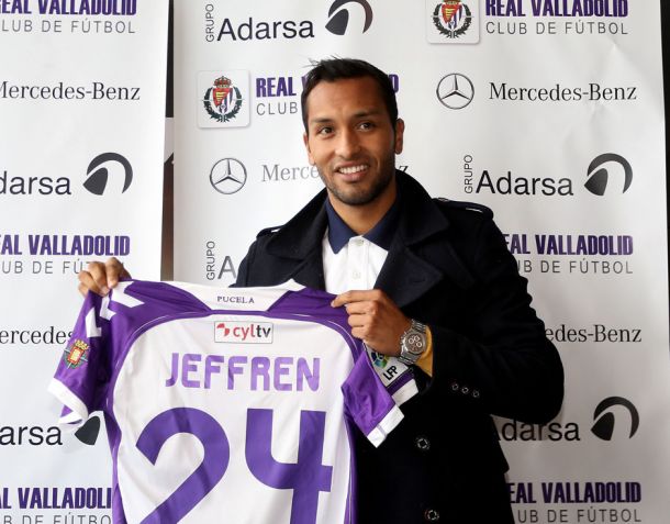 Jeffren: "Vengo a triunfar y ayudar al Valladolid"