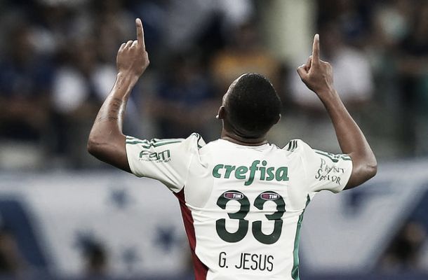 Após atuação de gala na Copa do Brasil, Gabriel Jesus é confirmado como titular ante Joinville