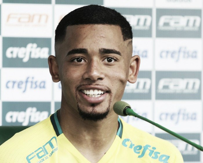 Gabriel Jesus comemora ouro olímpico na volta ao Palmeiras: "Focamos na medalha"