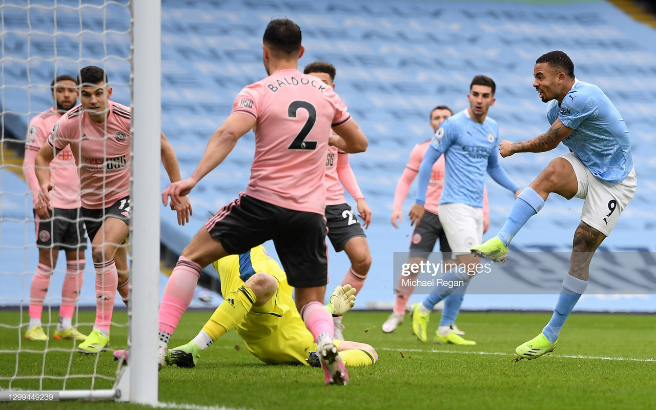 The Warmdown: Gabriel Jesus scores vital goal to put Manchester City three points clear at the top of the table