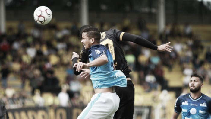 Volta Redonda tem gol mal anulado, perde para São Bento, mas avança às quartas da Série C Volta Redonda tem gol mal anulado, perde para São Bento, mas avança às quartas da Série C