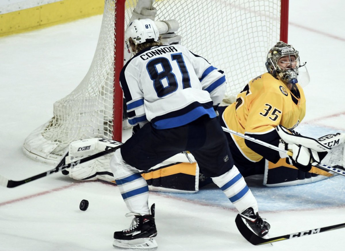 Winnipeg Jets rally past Nashville Predators with four-goal outburst