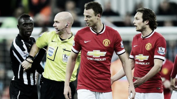 Jonny Evans maintains innocence over Papiss Cisse spitting controversy