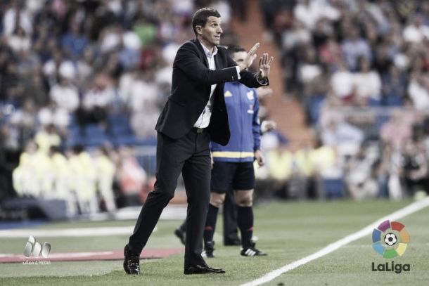 Javi Gracia: "Ganar un punto frente al Real Madrid es muy meritorio"