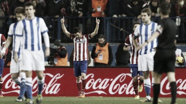 Atlético de Madrid - Real Sociedad: puntuaciones de la 22º jornada de la Liga BBVA