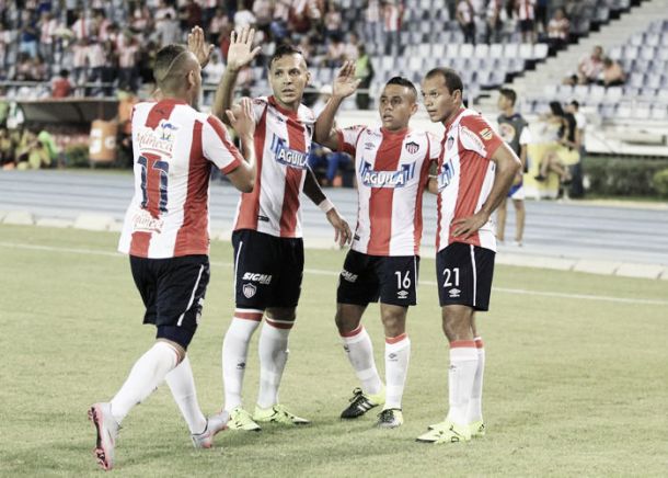 Resultado Junior - Melgar en La Liga Águila II 2015 (5-0)