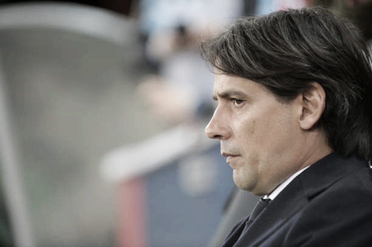 Simone Inzaghi comenta sobre eliminação histórica contra Salzburg: "Vai servir como lição" Simone Inzaghi comenta sobre eliminação histórica contra Salzburg: "Vai servir como lição"