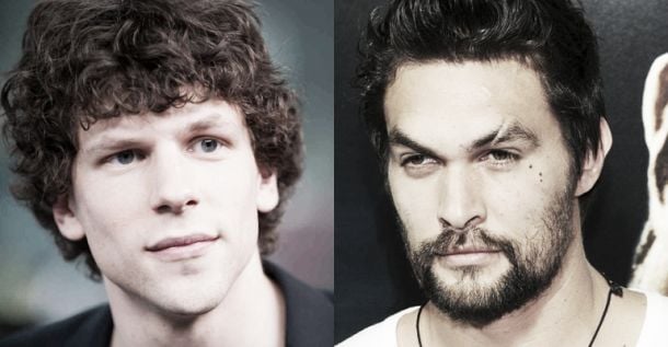 Primeras imágenes de Jesse Eisenberg y Jason Momoa como Lex Luthor y Aquaman