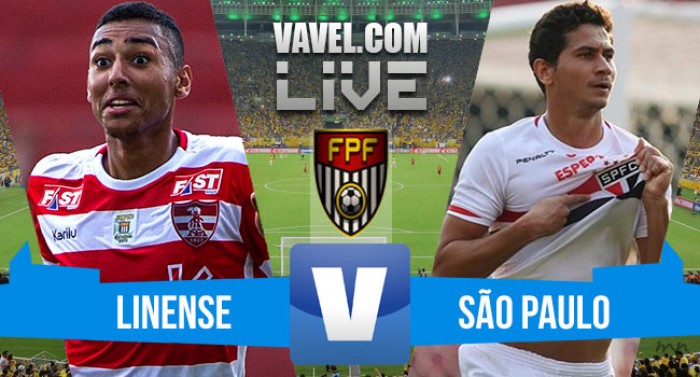 Resultado Linense x São Paulo no Campeonato Paulista 2016 (1-1)