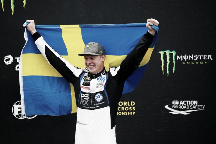 Johan Kristoffersson se torna campeão do Mundial de Rallycross após vitória na Letônia