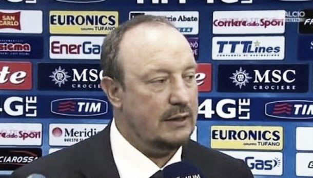 Napoli, Benitez: "Buon punto, peccato per l'arbitro. Complimenti alla Samp"