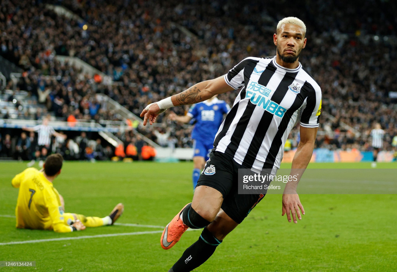 Newcastle 2-0 Leicester: Goals from Burn and Joelinton see The Magpies safely through