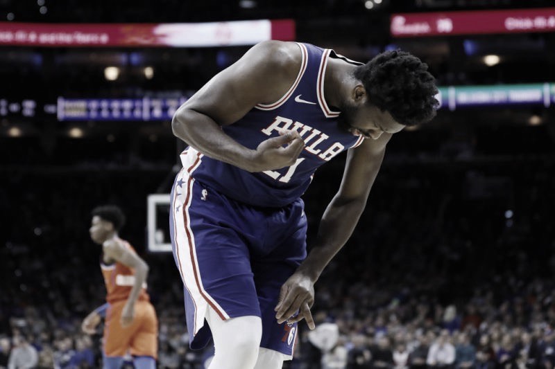 Joel Embiid sidelined at least 1-2 weeks