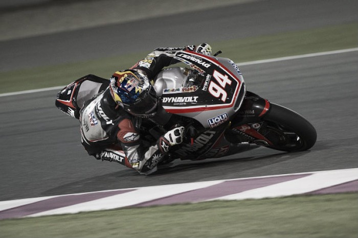 Jonas Folger front of the grid for Moto2 season opener in Qatar