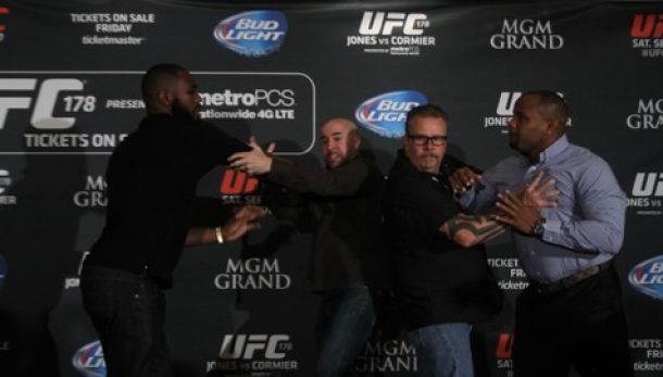 Real Or Fake UFC 178 Main Event Opponents Jones and Cormier Have Week They Will Never Forget