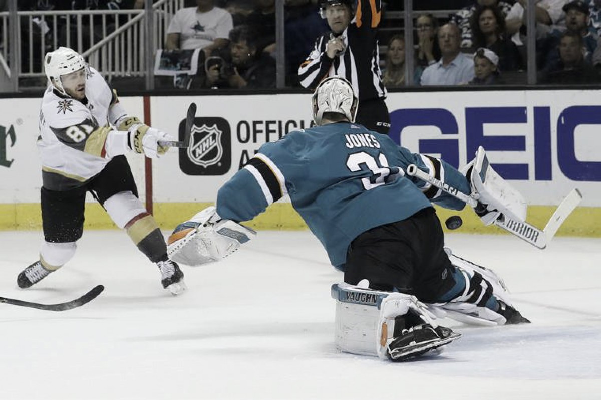 San Jose Sharks shutdown Vegas Golden Knights in Game 4