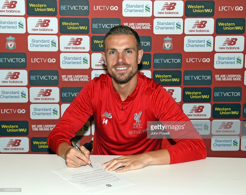 Liverpool captain Jordan Henderson signs new long-term contract