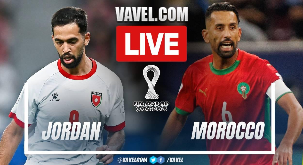 Goals and Highlights: Jordan 2-3 Morocco in FIFA Arab Cup Final