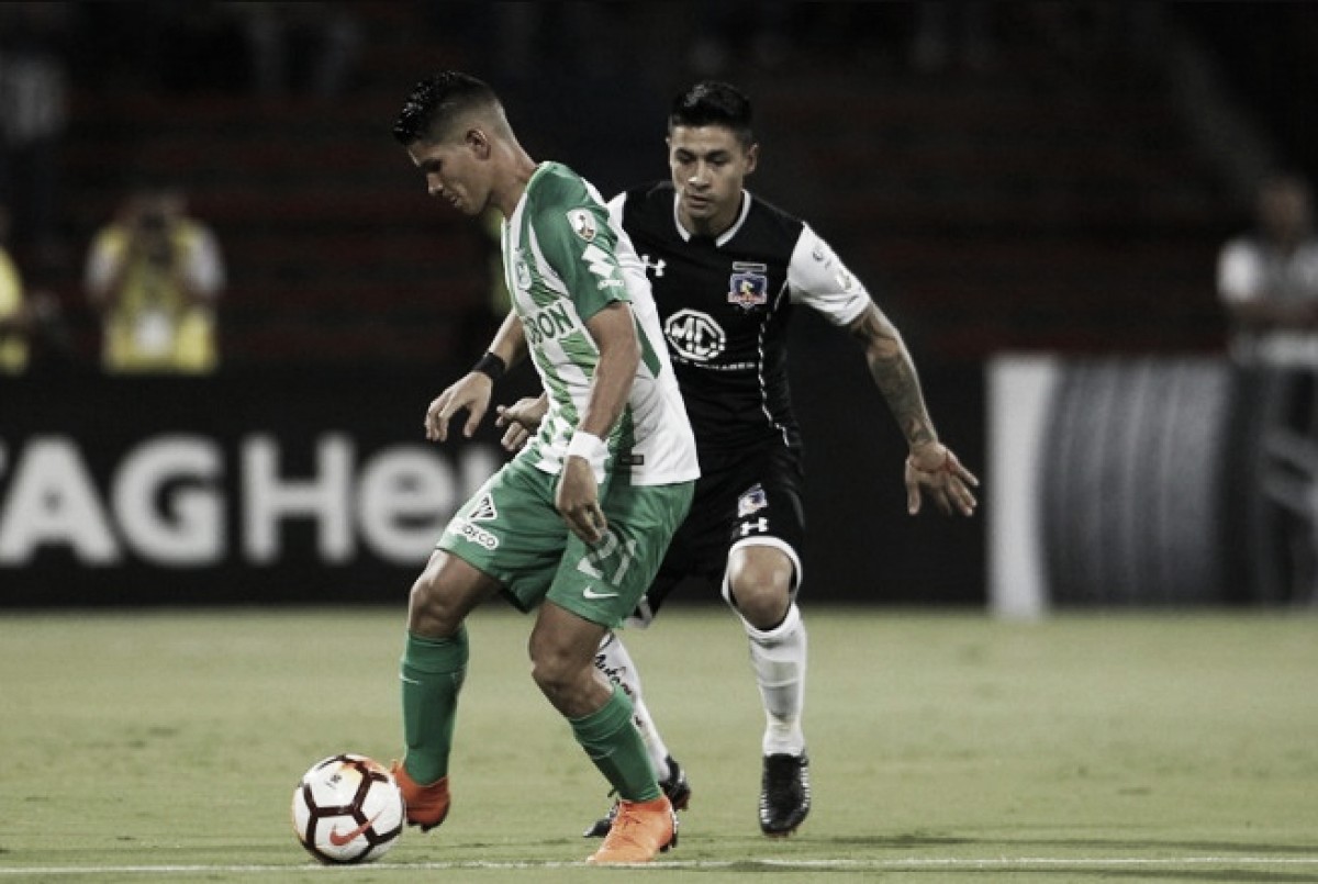 Jorman Campuzano, el tesón del medio campo ‘verdolaga’ contra Colo Colo Jorman Campuzano, el tesón del medio campo ‘verdolaga’ contra Colo Colo