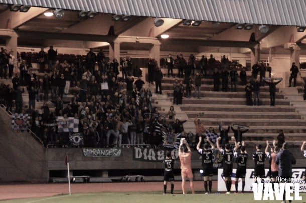 Fotos e imágenes del SD Compostela 0-2 Racing Club de Ferrol de la jornada 15, Segunda División B Grupo I