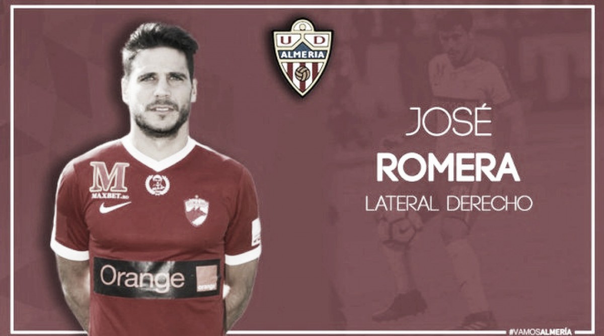 José Romera, sexto fichaje de la UD Almería para el presente curso