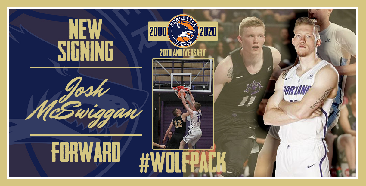 Worcester Wolves sign 6'7 Forward Josh McSwiggan