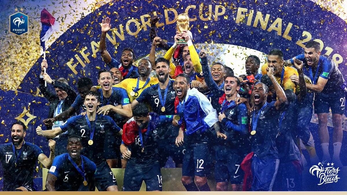 World Cup Jour 32 - LA FRANCE EST CHAMPIONNE DU MONDE