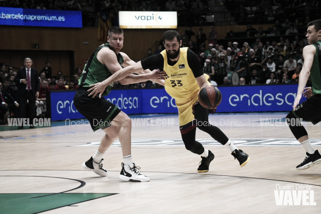 Mirotic y Hanga dinamitan al Joventut (80-95) Mirotic y Hanga dinamitan al Joventut (80-95)