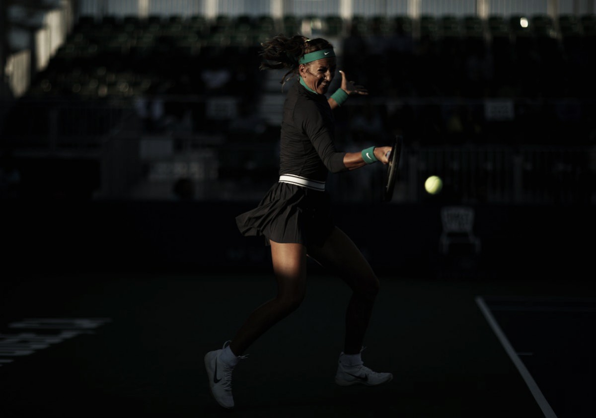 Você quer, @? Em 57 minutos, Azarenka despacha Blinkova e avança às quartas de San José Você quer, @? Em 57 minutos, Azarenka despacha Blinkova e avança às quartas de San José