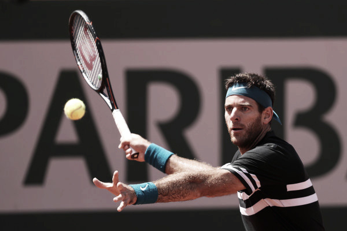 La lluvia frenó a Del Potro y Schwartzman en París La lluvia frenó a Del Potro y Schwartzman en París