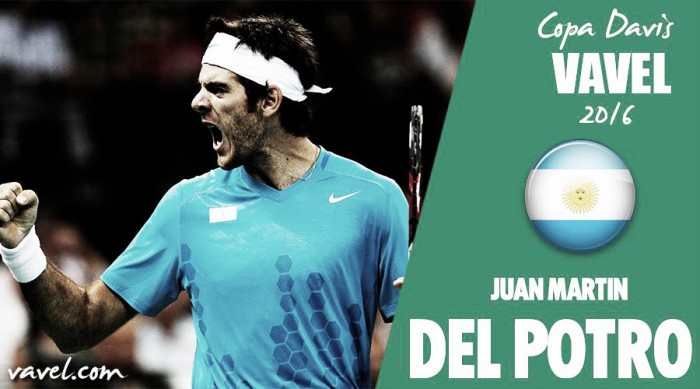 Copa Davis 2016. Juan Martín Del Potro: la confirmación de su regreso