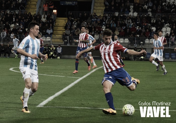 Fotos e imágenes del Málaga 1-0 Sporting de Gijón, jornada 29 de la Liga BBVA