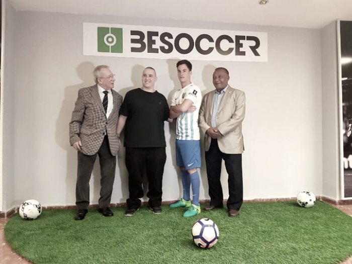 La empresa BeSoccer acompañará al Málaga las dos próximas temporadas