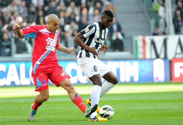 Diretta Juventus - Catania in serie A