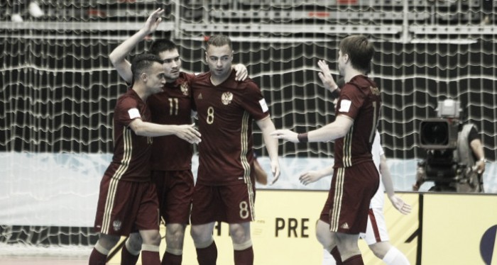 Rusia espera rival en cuartos de final
