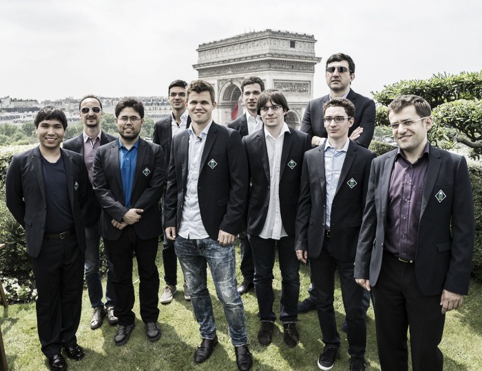 Cartel de lujo en el Paris Grand Chess Tour