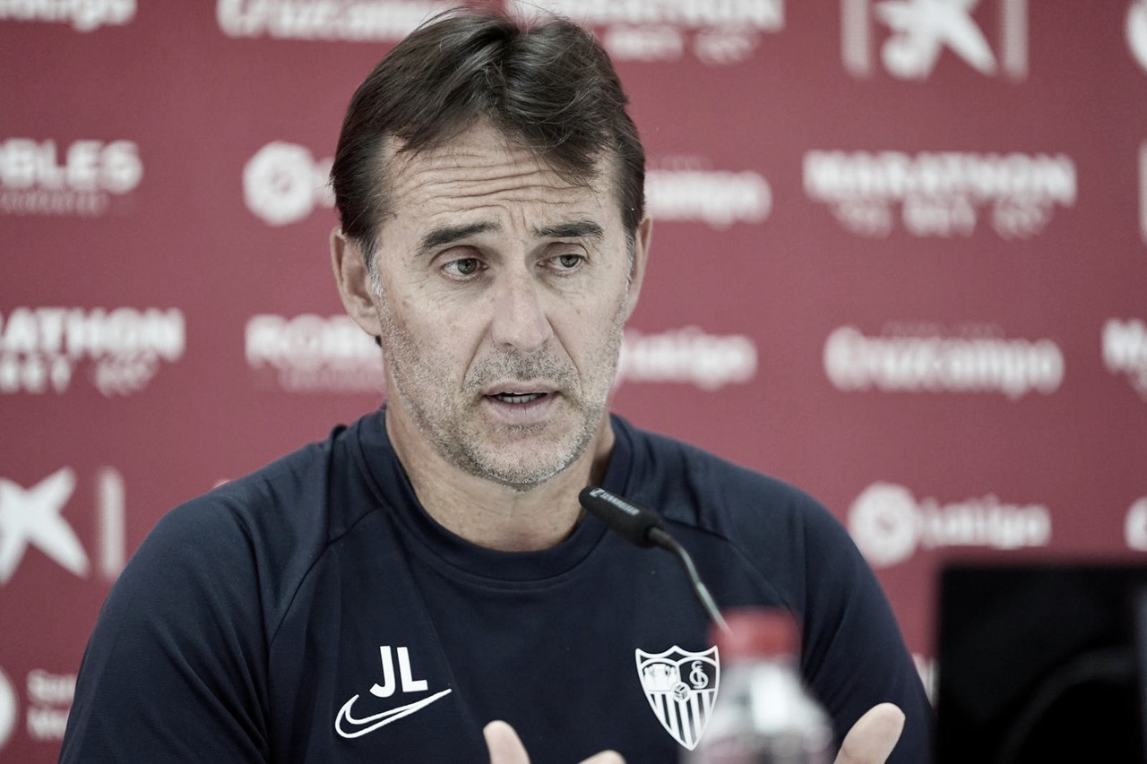 Lopetegui: "Sufrimos esos dos goles, pero lo importante es la reacción" Lopetegui: "Sufrimos esos dos goles, pero lo importante es la reacción"