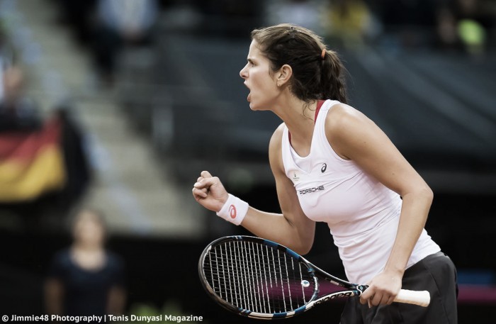 Fed Cup: Julia Goerges powers Germany off to a great start