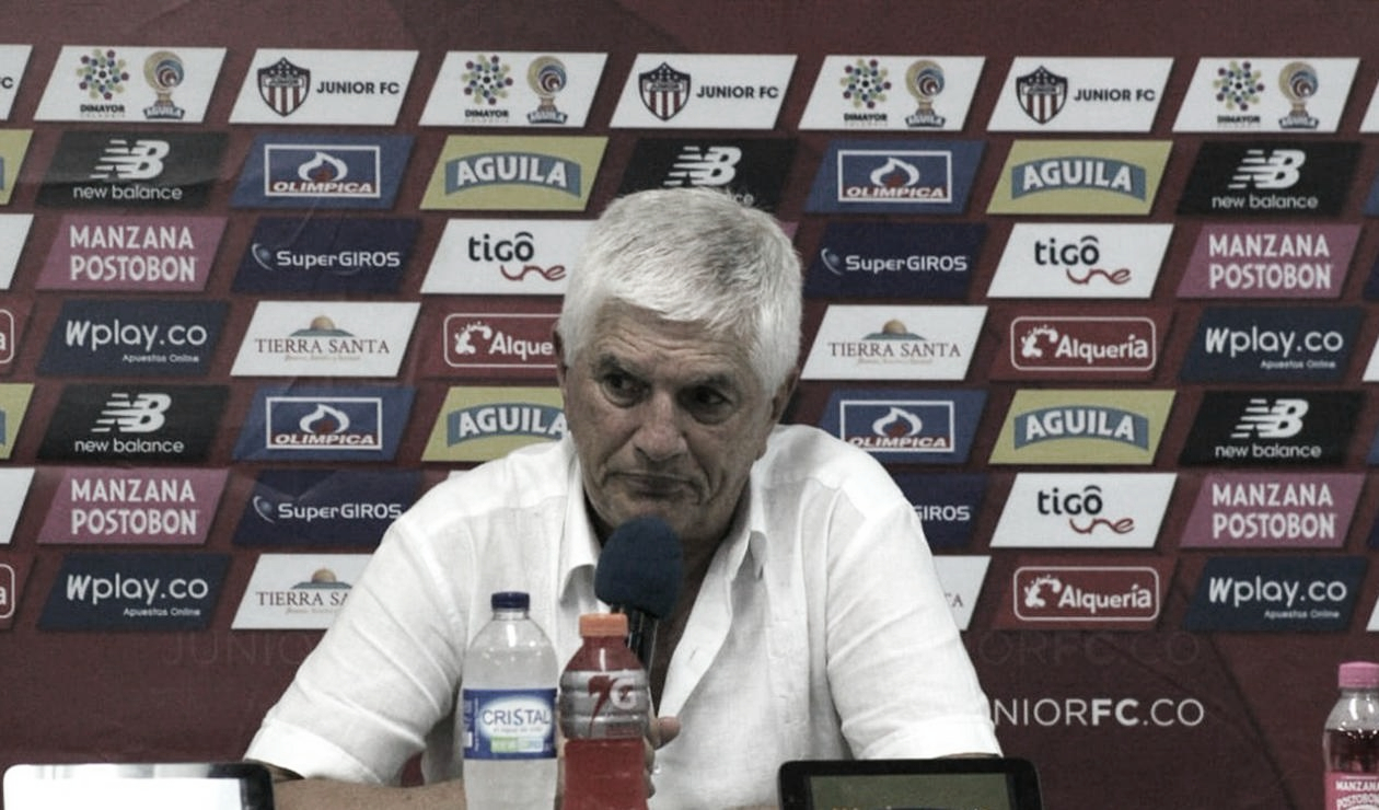 Julio Comesaña: "Acuérdense que son los campeones de Colombia" Julio Comesaña: "Acuérdense que son los campeones de Colombia"