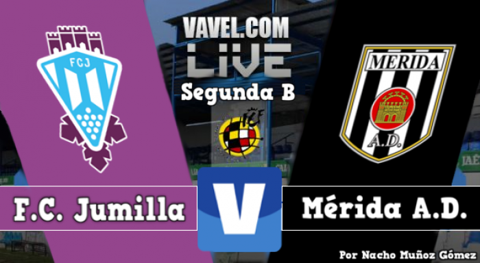 Resultado Jumilla - Mérida en Segunda División B 2016 (1-1) Resultado Jumilla - Mérida en Segunda División B 2016 (1-1)