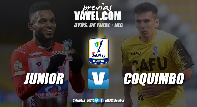 Previa Junior de Barranquilla vs Coquimbo Unido: primer choque buscando las semifinales