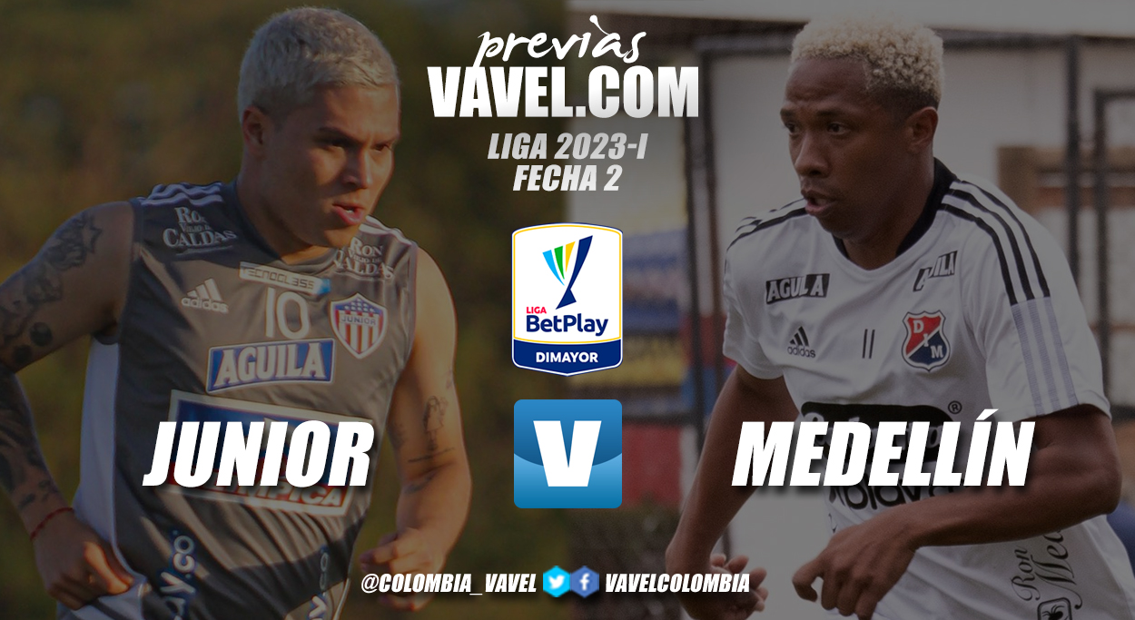 Previa Junior de Barranquilla vs
Independiente Medellín: duelo de favoritos en el 'Metro'