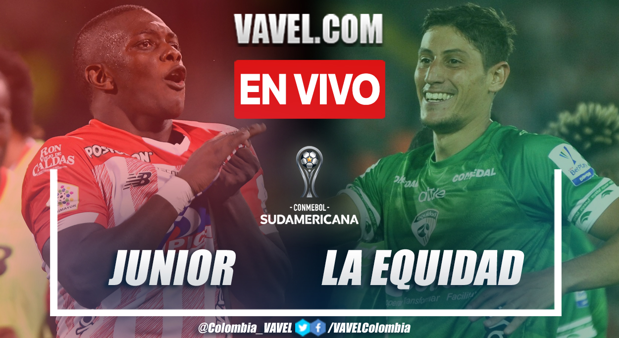 Resumen y goles: Junior 3-1 La Equidad en Copa Sudamericana 2022