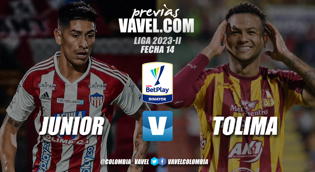 Previa Junior de Barranquilla vs Deportes Tolima: buscando entrar a los ocho Previa Junior de Barranquilla vs Deportes Tolima: buscando entrar a los ocho