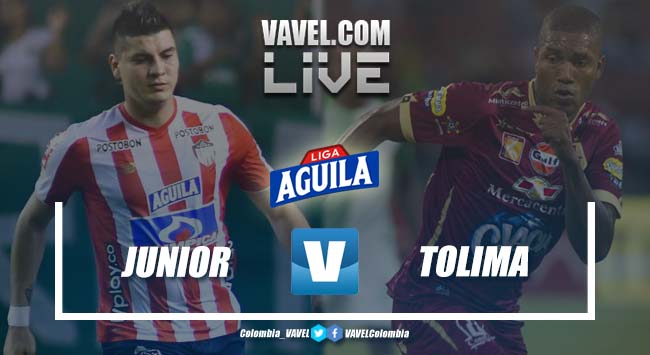 Resumen Atlético Junior vs Deportes Tolima por los cuadrangulares de la Liga Aguila (1-1) Resumen Atlético Junior vs Deportes Tolima por los cuadrangulares de la Liga Aguila (1-1)