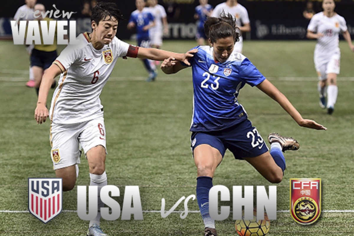 USWNT vs. China preview: US looking for revenge of 2015 loss