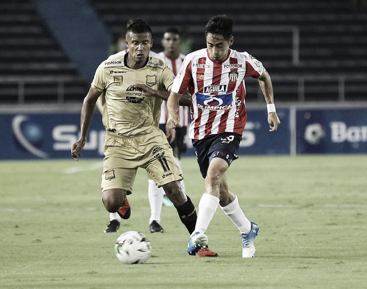 Junior de Barranquilla empató ante Rionegro Águilas en el debut de Matías Fernández 